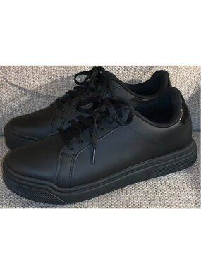 TredSafe Women's Jenna Slip-Resistant Black Work Shoes (size 8)